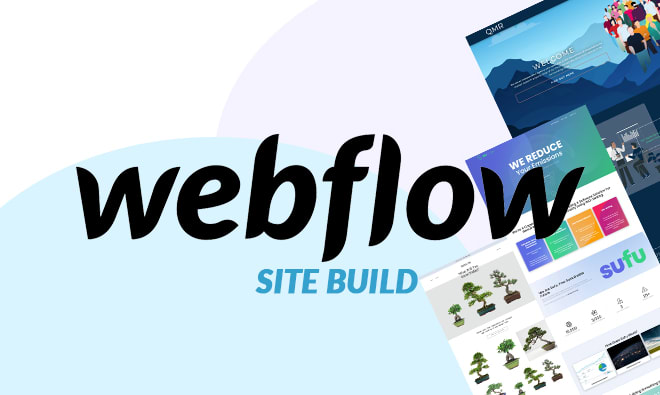 I will develop a custom responsive webflow website
