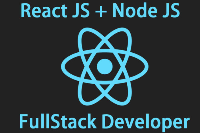 I will develop a web application with react, nodejs, django