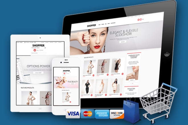 I will develop custom ecommerce website