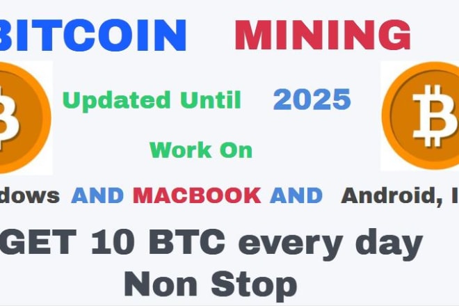 I will develop huge earning btc miner software,mining bot,miner app