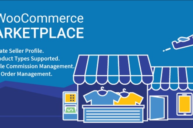 I will develop multi vendor ecommerce marketplace website