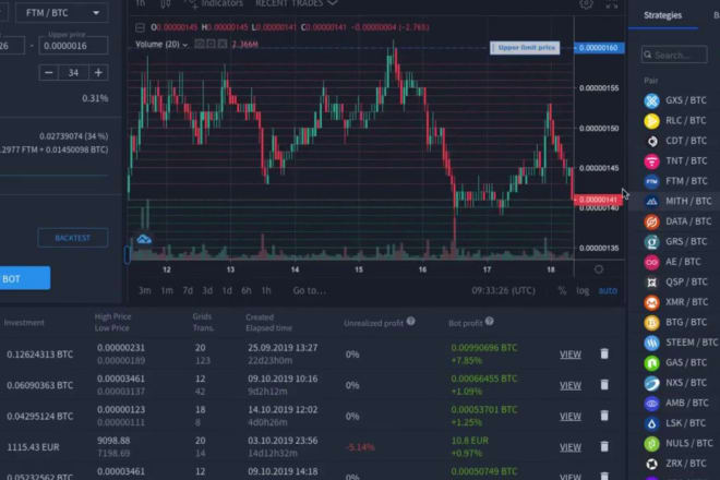 I will develop trading bot, forex bot, mining bot, arbitrage bot