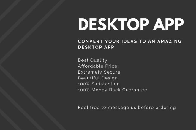I will develop windows, mac or linux software or be your desktop software developer