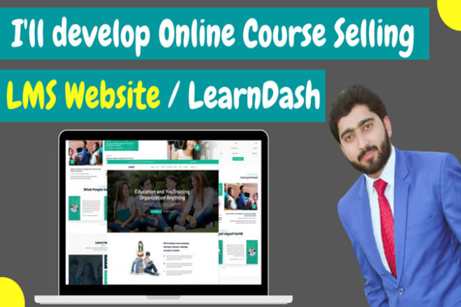 I will develop wordpress lms website and learndash lms