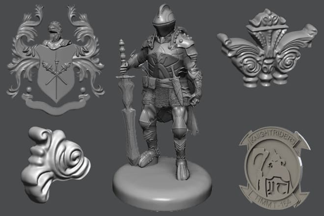I will do 3d modelling for 3d printing or cnc machine