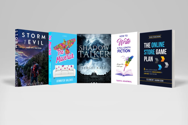 I will do a book cover design e book cover design KDP book cover