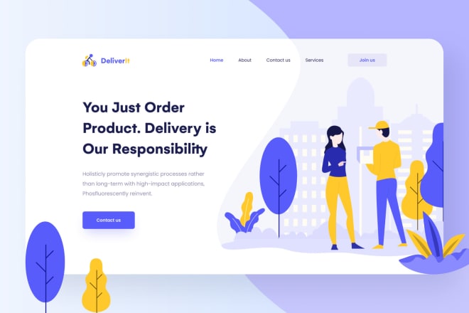 I will do a professional landing page design