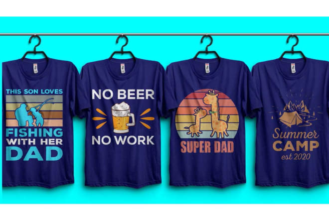 I will do amazing typography t shirt design for you