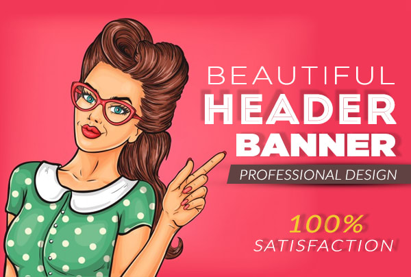 I will do amazing wordpress, websites header,banner