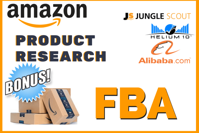 I will do amazon fba private label product research including a bonus