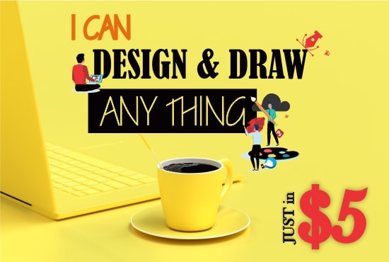 I will do any graphic design and vector drawing