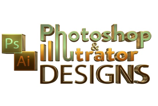 I will do anytype of photoshop and illustrator design work