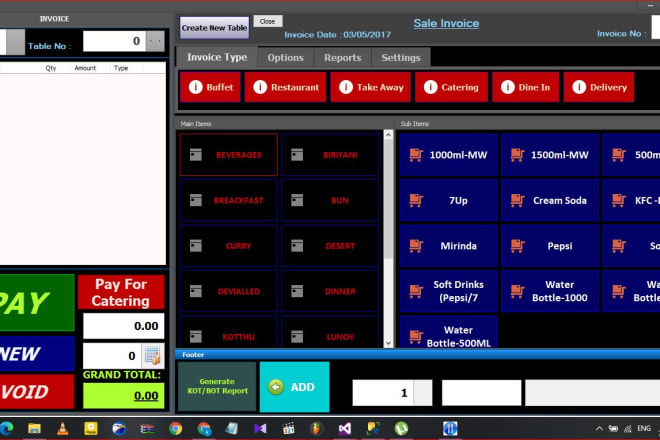 I will do c sharp desktop and webbased apps, management pos system