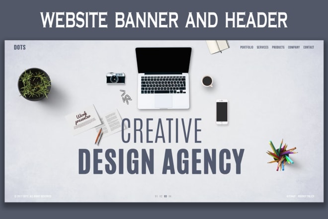 I will do creative web banner