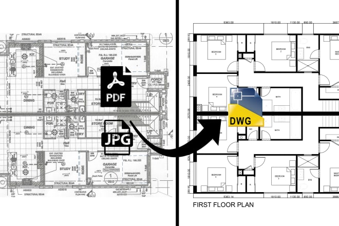 I will do customize pdf,sketch image,image complet detail on autocad