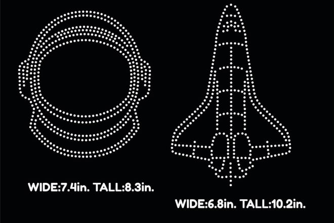 I will do digital rhinestone templates for you