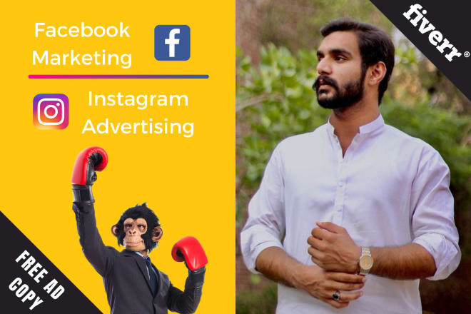 I will do facebook marketing, ads campaign, instagram advertising promotions
