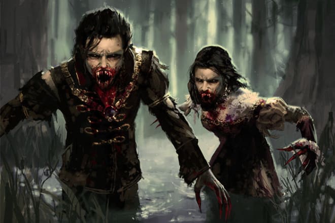 I will do fantasy dark horror art