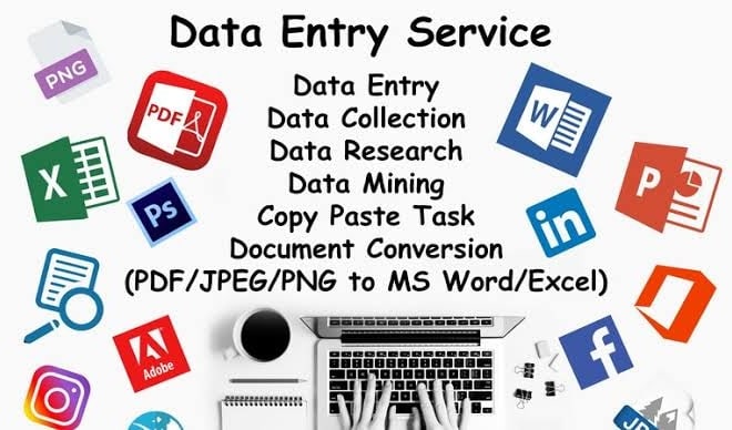 I will do fastest data entry and typing work