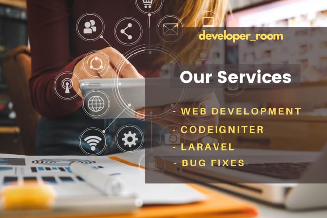 I will do full stack custom web development and bug fixes in php, laravel, codeigniter