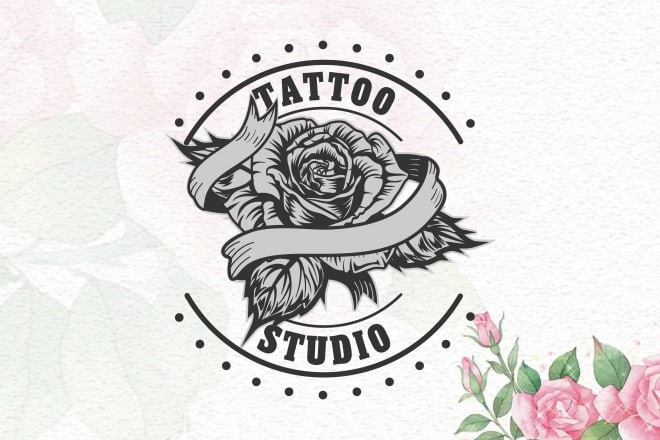 I will do hand drawn vintage logo design
