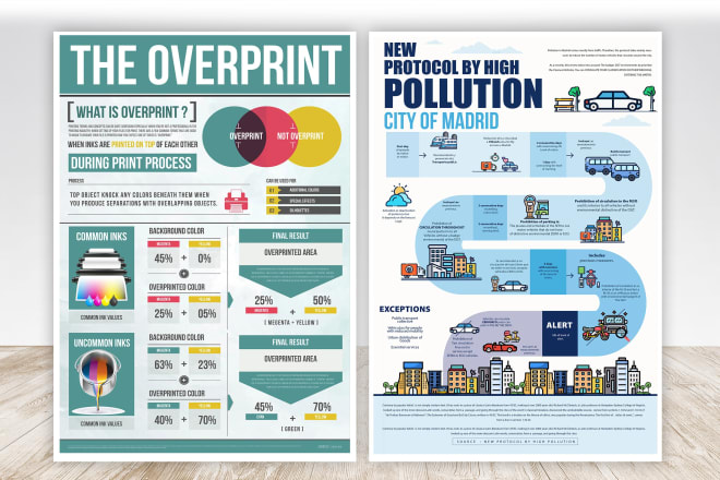 I will do illustrated graphic design, flow chart, infographic design