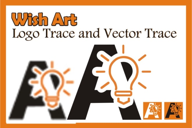 I will do logo trace and vector trace very fast
