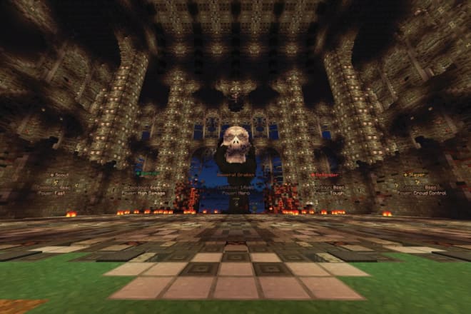 I will do minecraft, minecraft server, minecraft map, skin, icon, minecraft building