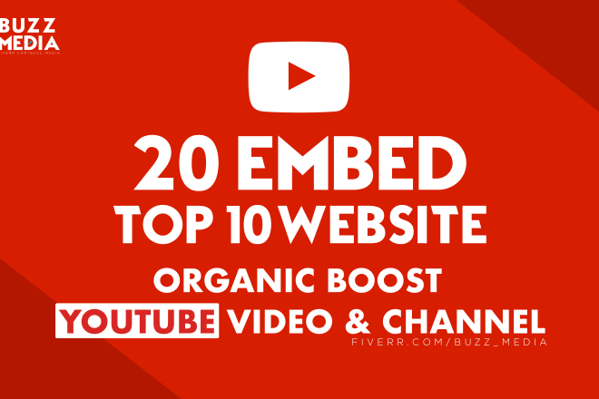 I will do organic youtube video promotion