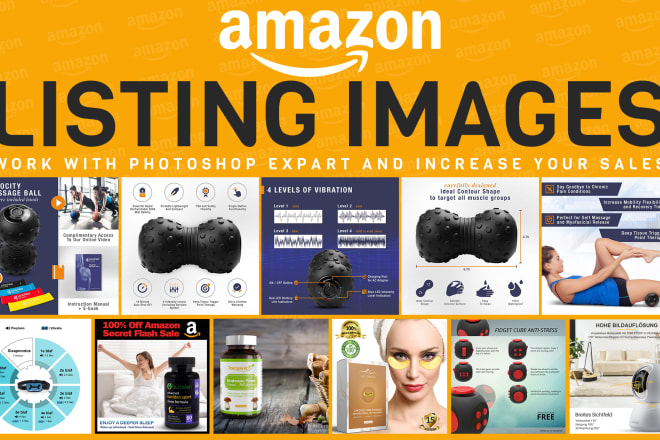 I will do photoshop editing for amazon product listing images