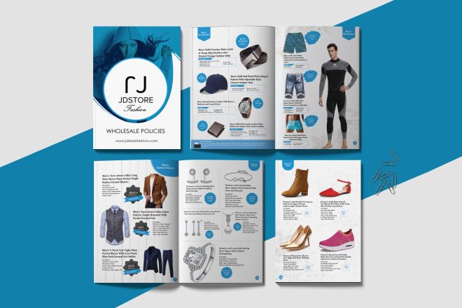 I will do product catalog design