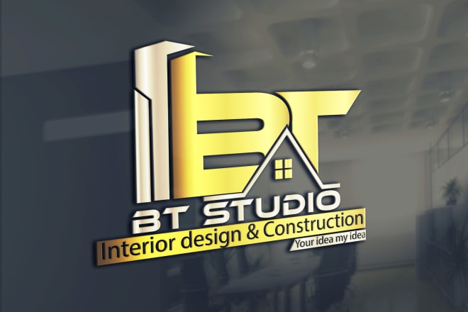 I will do professional 3d brand or business logo design