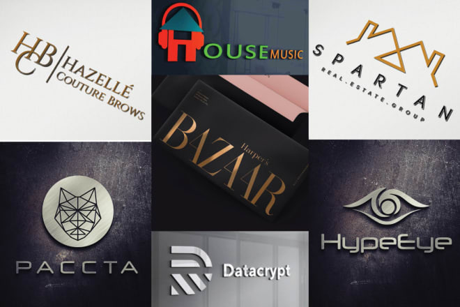 I will do professional creative luxury minimalist business logo design