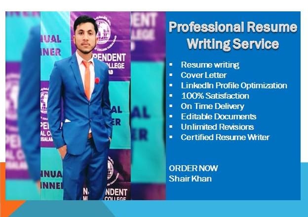 I will do professional resume writing services