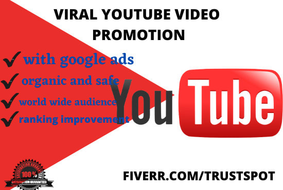 I will do real and organic top youtube video promotion