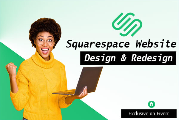 I will do responsive squarespace website design or squarespace redesign