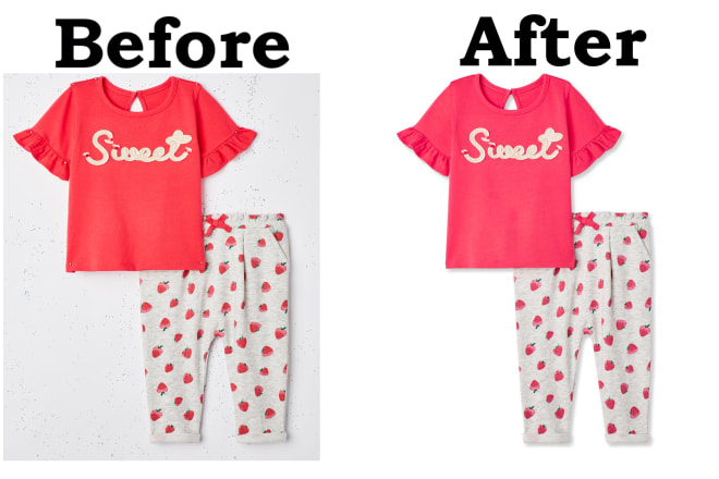 I will do retouch clothing photos for ebay, etsy, poshmark, depop