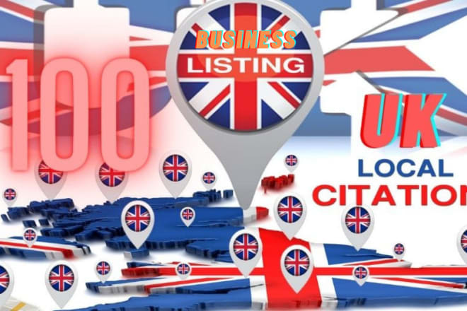 I will do top 100 UK local citations and directories for local SEO
