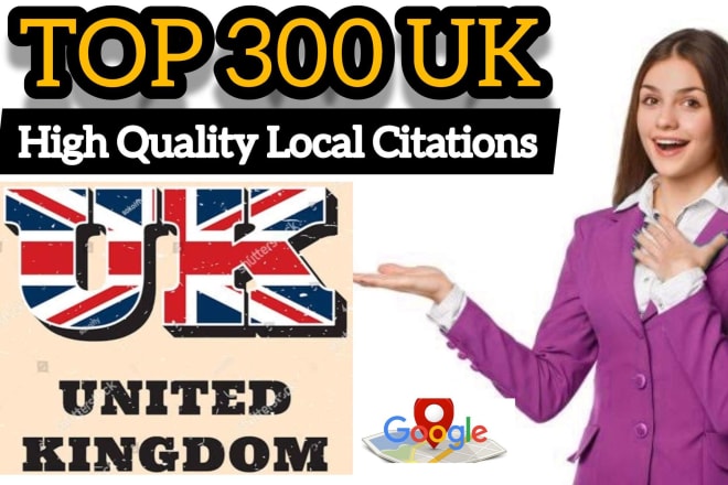 I will do top 200 UK local citations and local listings