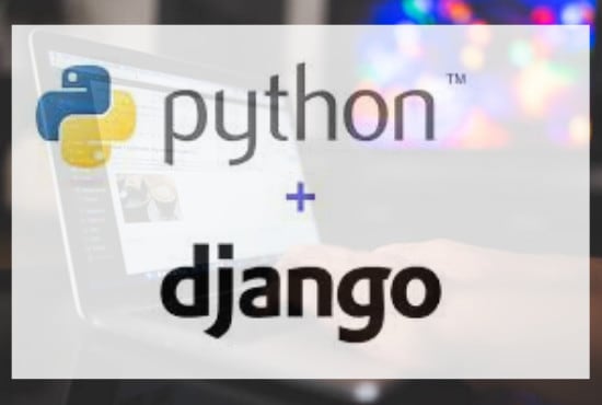 I will do web development with django, python