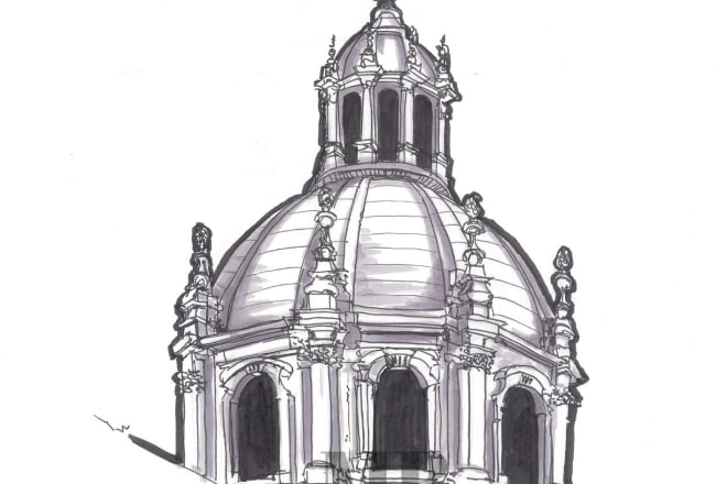 I will draw buildings of your choice