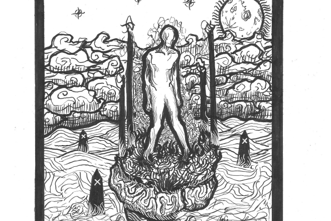 I will draw dark, horror, surreal art