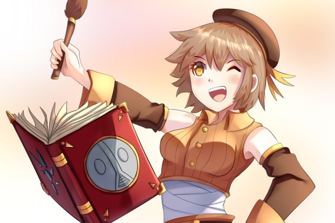 I will draw you beautiful anime illustration