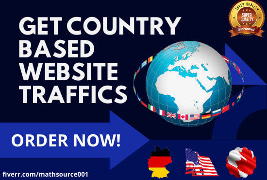 I will drive organic and targeted web traffics to your website