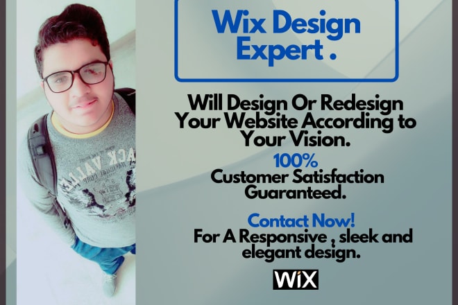I will edit and design wix and shopify website