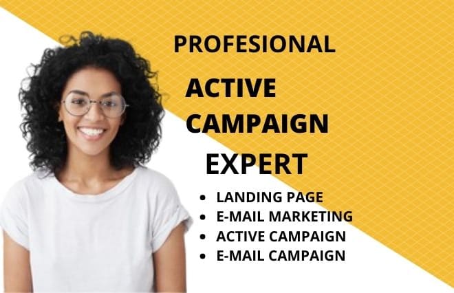 I will email marketing on activecampaign klavyo automation email marketing