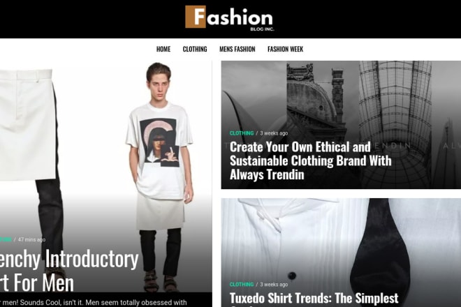 I will feature and promote your brand on my fashion blog