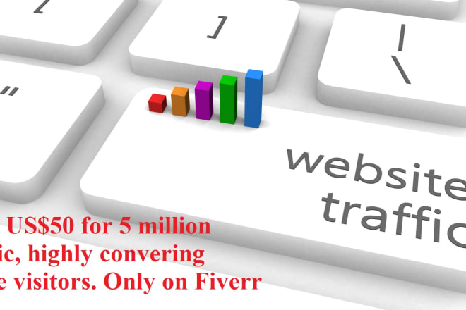 I will get 5,000,000 US, UK organic traffic within 30 days