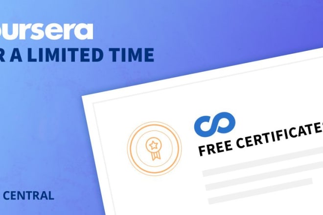 I will help in getting coursera and other online certificates