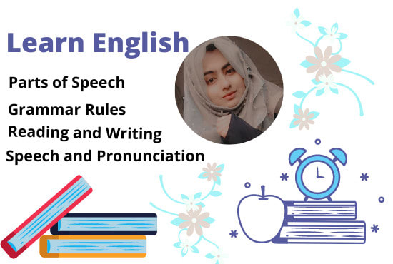 I will help you to learn english grammar and to be a fluent speaker